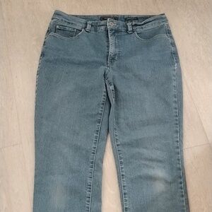 Charter Club Women's Straight Leg Jeans in Dark Blue 💙